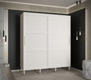 Tromso I Sliding Door Wardrobe 180cm in White