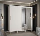 Mora II Sliding Door Wardrobe 200cm in White