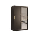 Ramiro II Sliding Door Wardrobe 120cm in Black