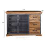 Metropolis Industrial Large Sideboard