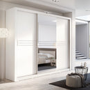 Havana ID-11 Sliding Door Wardrobe 250cm in White Matt