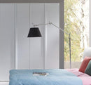 Italia 20 - 4 Door Wardrobe 182cm in White Gloss