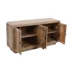 Hudson Carved Mango Wood 4 Doors Large Sideboard