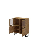 Halle 42 Display Cabinet in Oak Wotan