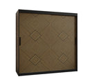 Kair I Sliding Door Wardrobe 180cm in Black