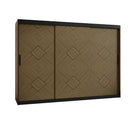 Kair I Sliding Door Wardrobe 250cm in Black