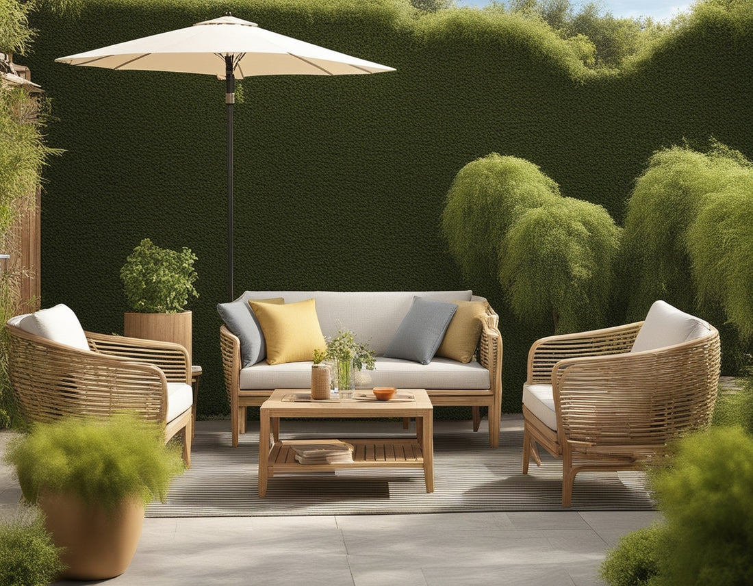 Best Garden Furniture to Leave Outside in the UK