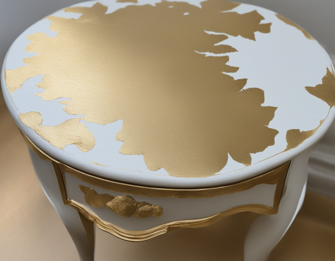 How to Apply Gold Leaf to Furniture