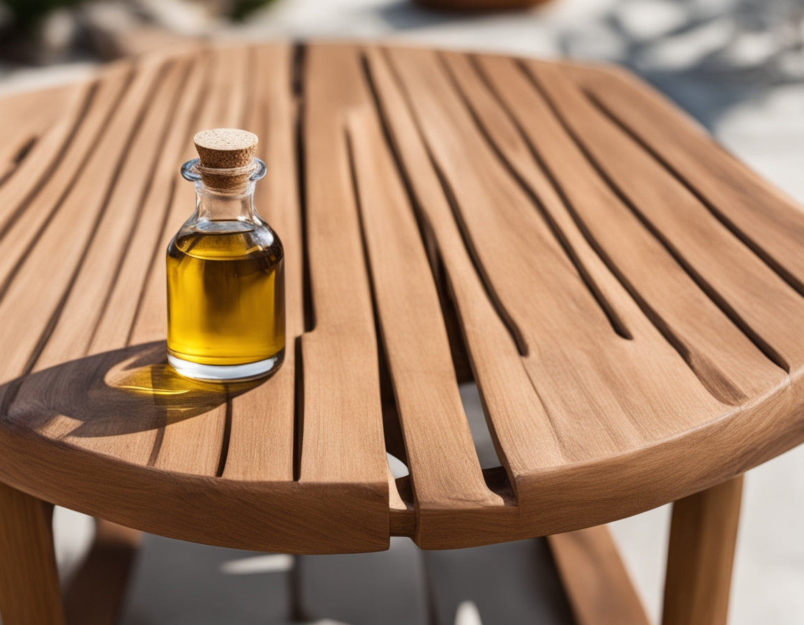 How to Apply Teak Oil to Outdoor Furniture – The Furniture Haven