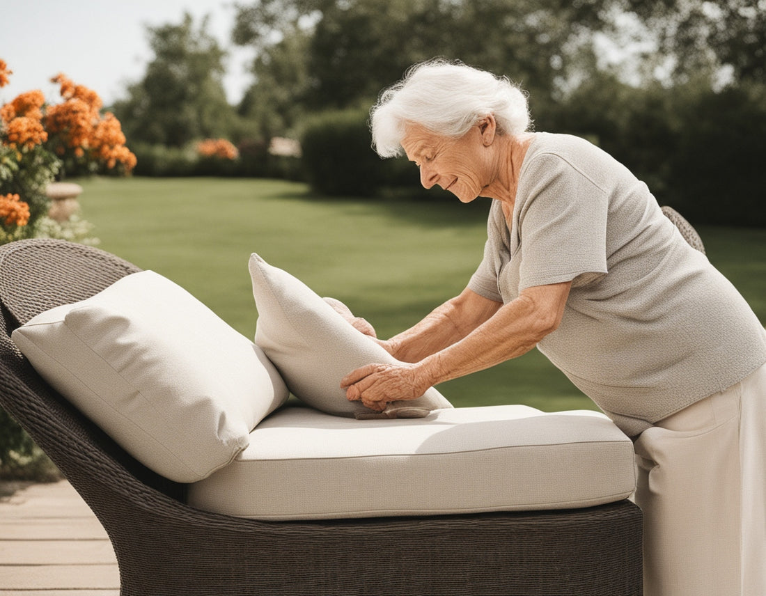 How to Clean Garden Furniture Cushions Effectively