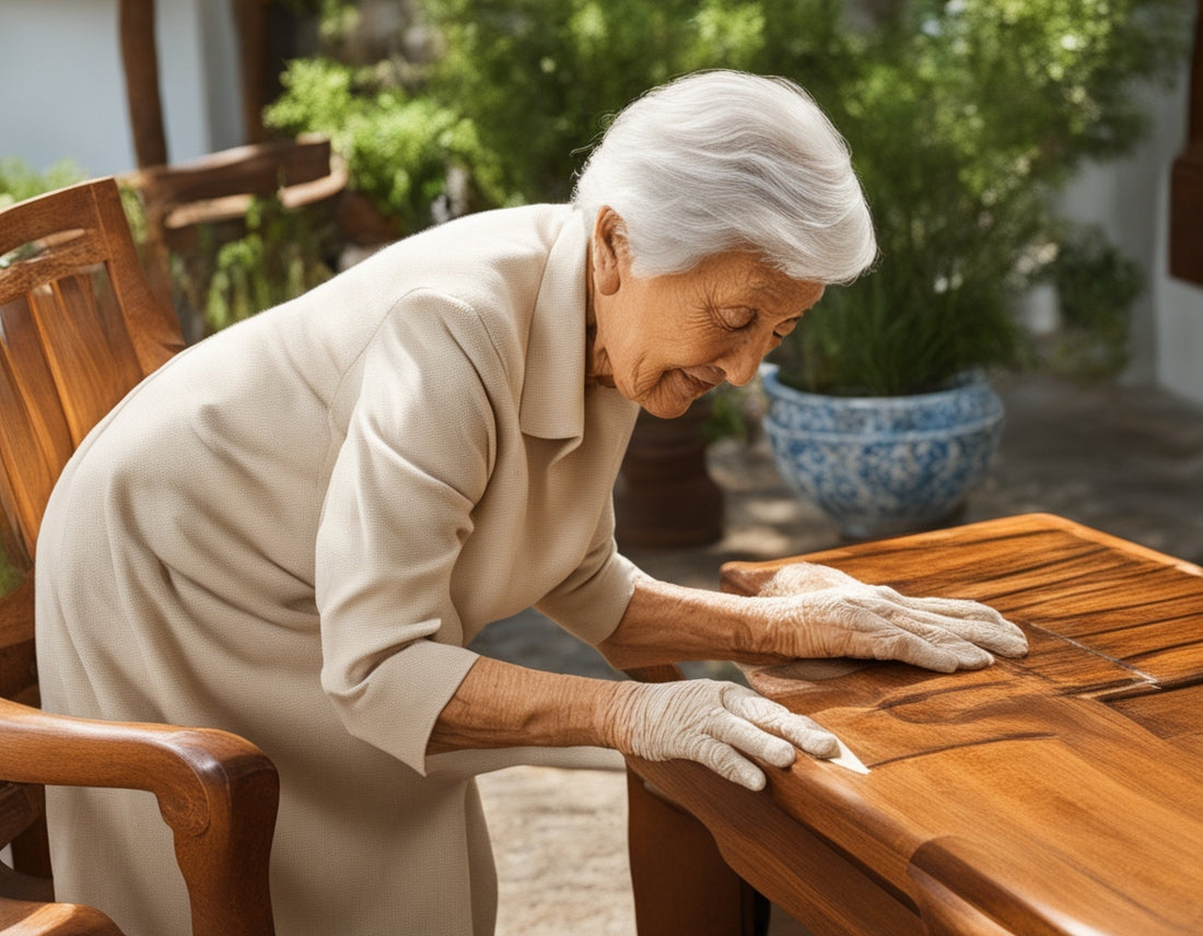 How to Clean Teak Furniture Properly