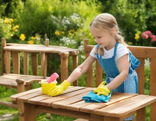 How to Clean Wooden Garden Furniture