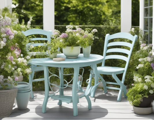 The Best Paint for Garden Furniture