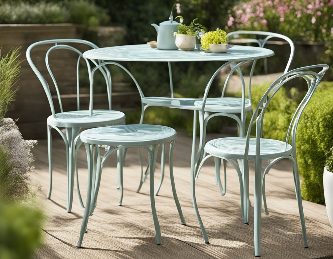 The Best Paint for Metal Garden Furniture