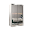 Tokyo III Sliding Door Wardrobe 120cm in White