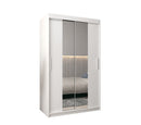 Tokyo I Sliding Door Wardrobe 120cm in White