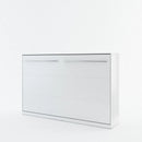 CP-05 Horizontal Wall Bed Concept in White Matt [EU Large Single]