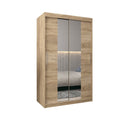 Tokyo I Sliding Door Wardrobe 120cm in Oak Sonoma