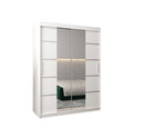 Verona 04 Sliding Door Wardrobe 150cm in White