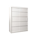 Verona 01 Sliding Door Wardrobe 150cm in White