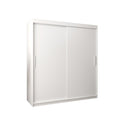 Tokyo Sliding Door Wardrobe 180cm in White