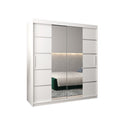 Verona 04 Sliding Door Wardrobe 180cm in White