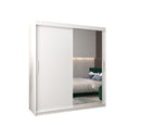 Tokyo II Sliding Door Wardrobe 180cm in White