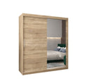 Tokyo II Sliding Door Wardrobe 180cm in Oak Sonoma