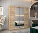 Tokyo I Sliding Door Wardrobe 180cm in Oak Sonoma