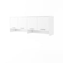 CP-10 Over Bed Unit for Horizontal Wall Bed Concept in White Matt [EU Large Single]