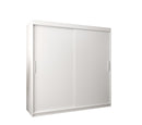 Tokyo Sliding Door Wardrobe 200cm in White