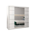 Verona 04 Sliding Door Wardrobe 200cm in White