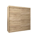 Tokyo Sliding Door Wardrobe 200cm in Oak Sonoma