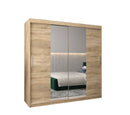 Tokyo I Sliding Door Wardrobe 200cm in Oak Sonoma