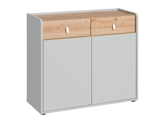 Vivero Sideboard Cabinet 94cm in Pearl Grey