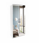 Optima 58 - 2 Door Wardrobe in White