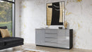 Helio 26 Sideboard Cabinet in Grey Glass