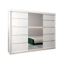 Verona 02 Sliding Door Wardrobe 250cm in White