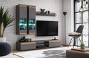 Modo Entertainment Unit in Grey Matt