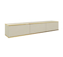 Moro Floating TV Cabinet 175cm in Beige