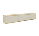 Oro Floating TV Cabinet 175cm in Beige