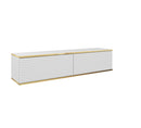 Moro Floating TV Cabinet 135cm in White