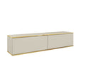 Oro Floating TV Cabinet 135cm in Beige