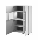 Tulsa 42 Display Sideboard Cabinet in White Gloss