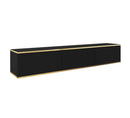 Moro Floating TV Cabinet 175cm in Black