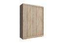 Wiki Sliding Door Wardrobe 130cm in Oak Sonoma