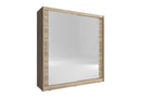 Maja VI Sliding Door Wardrobe 200cm in Oak Sonoma