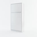 CP-03 Vertical Wall Bed Concept in White Matt [EU Single]