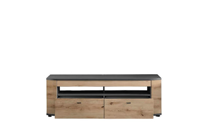 Dera 02 TV Cabinet 150cm in Oak Artisan