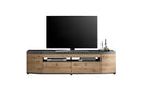 Dera 04 TV Cabinet 200cm in Oak Artisan